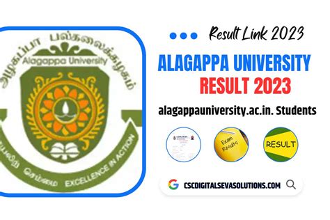 www.alagappauniversity.ac.in result|Alagappa University Result 2022 (Released) Check @alagappauniversit.